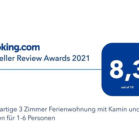Großartige 3 Zimmer Ferienwohnung mit Kamin und Garten für 1-6 Personen Kaufbeuren Exterior foto